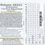 Menards 11 Percent Price Adjustment Rebate Form