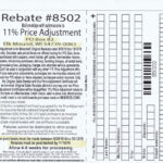 Menards Price Adjustment Rebate Form June 2022