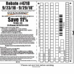 Menards Printable Rebate Form 6782