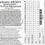 Menards Rebate Adjustment 8301