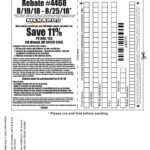 Menards Rebate Instructions