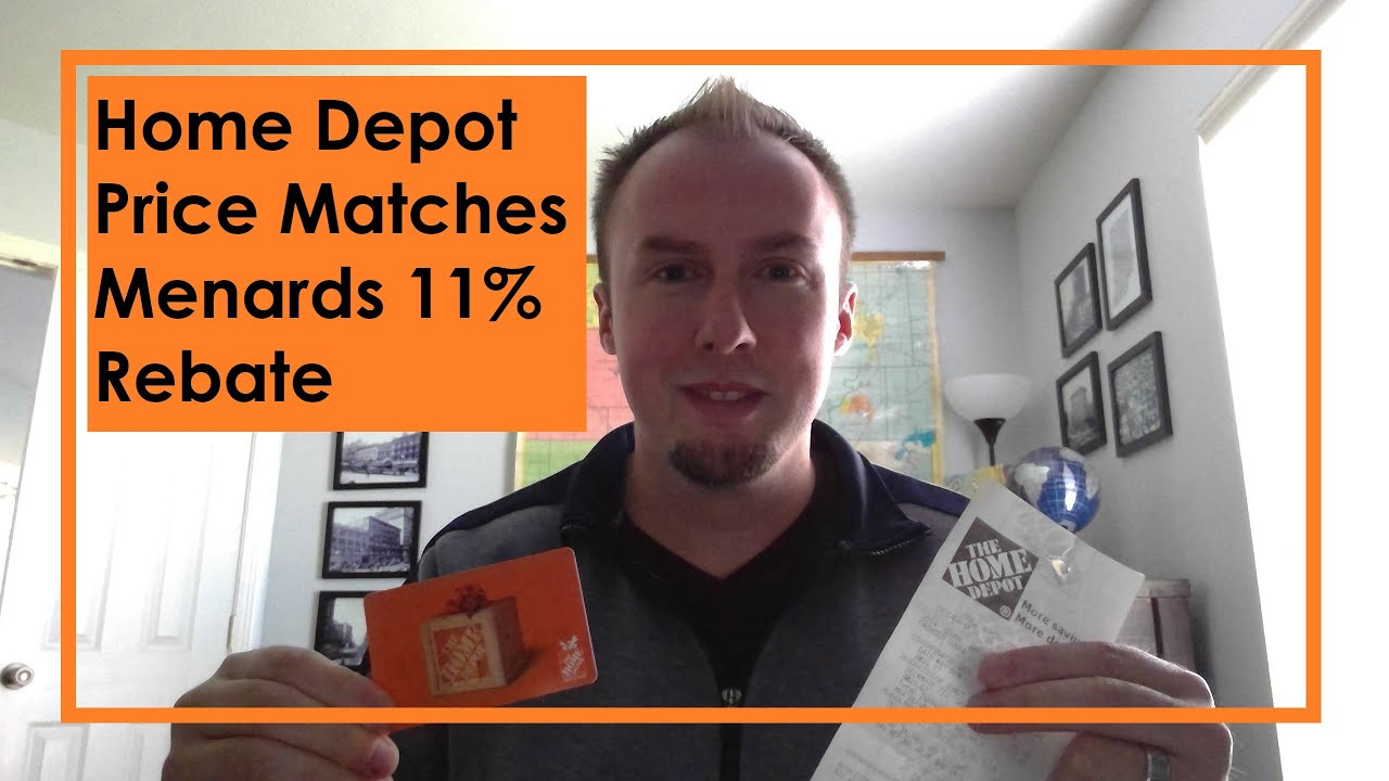 Home Depot Menards Match Rebate