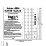 Menards Rebate Slip 4468