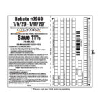 Menards Rebate 1/5/20 Thru 1/11/20