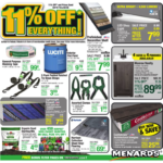 Menards 11 Rebate Sale History Dates