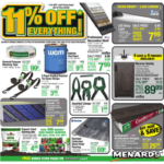 December 11 Rebate Sale Menards