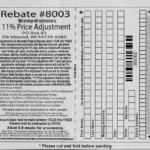 Menards Mail In Rebate 4878