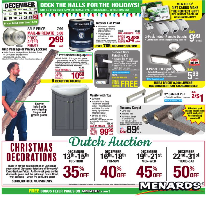 Menards Rebate 5-26-18