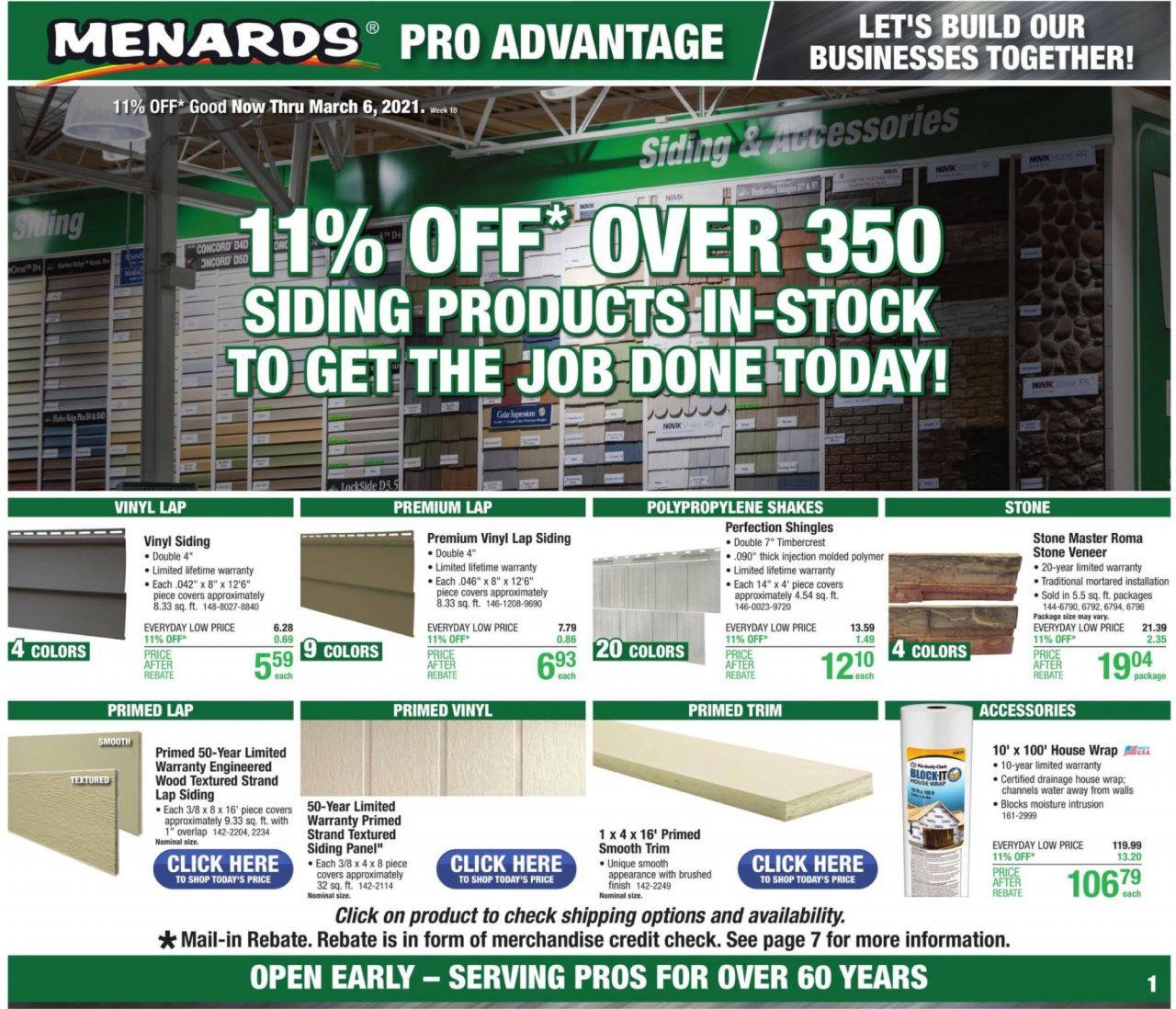 Will There Be A Rebate Week At Menards